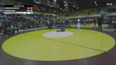 110/115 Round 3 - Annaleigh Miller, 951 WRESTLING CLUB vs Elianah Ruiz, Gold Rush Wrestling