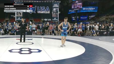 132 lbs Cons. Sub-rd Of 64 - Jacob Ness, Colorado vs Lukah Zherka, Florida