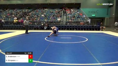 133 lbs Round Of 32 - Collin Anderson, Embry-Riddle vs Steven Simpson, Old Dominion
