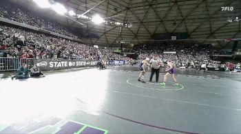 Boys 1B/2B 113 Champ. Round 2 - Ashton Miller, Columbia (Burbank) vs Jonathan Ortega, Tonasket