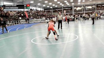 6 - 113 lbs Quarterfinal - Josue Hernandez, Washington-Liberty (Arlington) vs Lincoln Isaacs, Independence