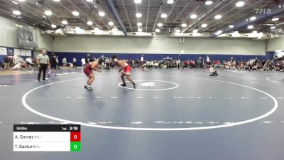 184 lbs Consi Of 8 #1 - Amauris Gomez, Bridgewater vs Ty Saeturn, Norwich