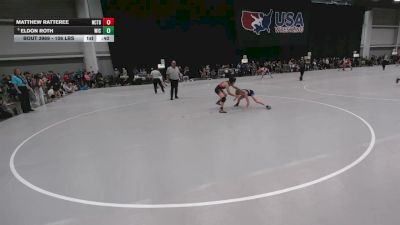 106 lbs Cons. Rd Of 16 - Matthew Ratteree, Nor Cal Take Down Wrestling Club vs Eldon Roth, Weigh In Club