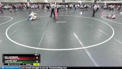 98 lbs Champ. Round 2 - Carter Solt, Askren Wrestling Academy vs Kai Jacobson, Sparta Wrestling Club