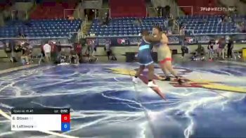 285 lbs Consi Of 16 #1 - Gage Gibson, Ohio vs Ryan Lattimore, Indiana