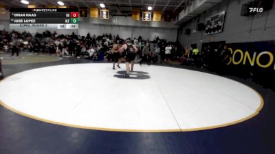 285 lbs Cons. Round 2 - Brian Haas, Bell Gardens vs Jose Lopez, Alemany