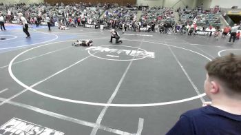 55 lbs Quarterfinal - Bodie Danz, Sierra Sabers vs Jett Finn, USA Gold