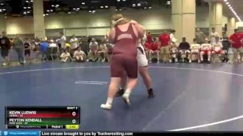 285 lbs Round 1 (10 Team) - Kevin Ludwig, Genoa vs Peyton Kendall, MXW Gold