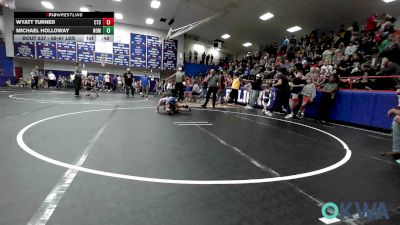 58-61 lbs Rr Rnd 4 - Wyatt Turner, Chandler Takedown Club vs Michael Holloway, Team Nomad