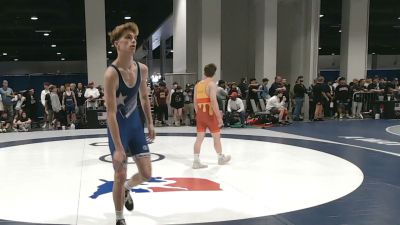 60 kg Cons. Rd Of 128 - Trestin Houck, Lions Den Wrestling Club vs Xander McCann, Montana