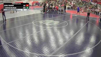 144 lbs Champ. Round 1 - Austin Wilhelm, Newberg vs Kama Teijeiro, Union