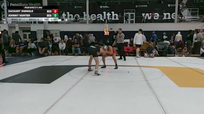 122 lbs Semifinal - Zackary Swingle, Misdirection - HSC vs Johnny Hunter, Broad Axe Green - HSC