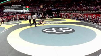 G-145 lbs Champ. Round 1 - Sage O`Brien, G-Keystone vs Kimora Carpenter, G-Princeton