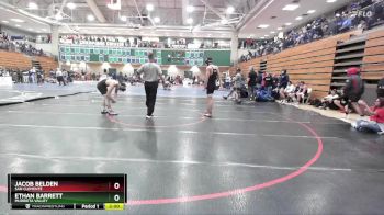 150 lbs Champ. Round 3 - Jacob Belden, San Clemente vs Ethan Barrett, Murrieta Valley