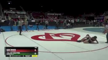 106 lbs Quarterfinal - Calvin Nguyen, Mooresville vs Levi White, North Davidson