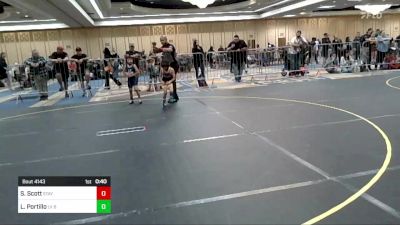 49 lbs Semifinal - Samuel Scott, Stay Sharp WC vs Liam Portillo, LV Bears WC