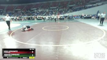 6A-120 lbs Champ. Round 2 - Keenan Enriquez, Forest Grove vs Kovi Lefkowitz, Clackamas