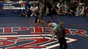 144 lbs Final - Brandt Harer, PA vs Clinton Shepherd, IN