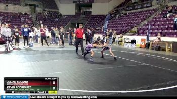 63 lbs Quarterfinal - Kevin Rodriguez, Sutherland Youth Wrestling Club vs Julian Solano, Duran Wrestling Club