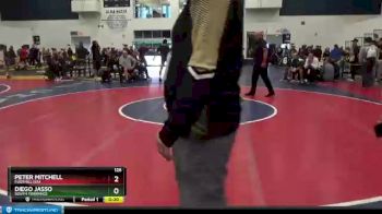 126 lbs Cons. Round 3 - Peter Mitchell, Foothill (sa) vs Diego Jasso, South Torrance