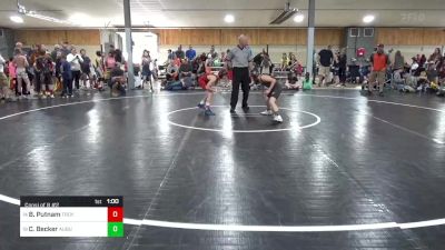 78 lbs Consi Of 8 #2 - Blake Putnam, Troy vs Cody Becker, Auburn