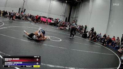 70 lbs Semis (4 Team) - Julianna LaSavage, POWA vs Aubrey Kokinda, Lady Assassins