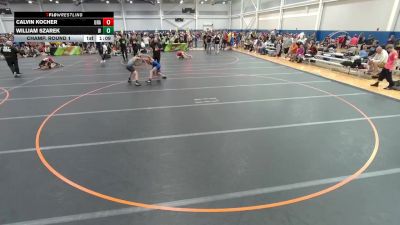 100 lbs Champ. Round 1 - William Szarek, Unattached vs Calvin Kocher, Unattached