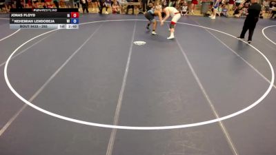 285 lbs Champ. Round 2 - Jonas Floyd, IA vs Nehemiah Lendobeja, WI