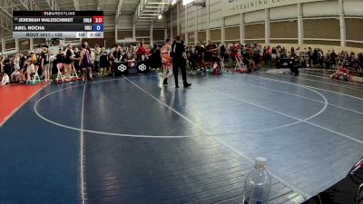 144 lbs Cons. Round 3 - Anthony Saldana, MTC - MANTANONA TRAINING CENTER vs Rocco Godinez, Centennial High School Wrestling