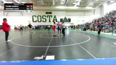 215 lbs Cons. Round 4 - Xavier Gamboa, CSDR vs Matthew Casas, Beaumont