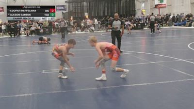106 lbs Champ. Rd Of 32 - Jaxson Barton, Young Guns vs Cooper Heffelman, Boltz Wrestling Club