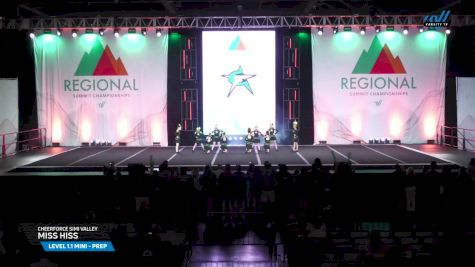 CheerForce Simi Valley - Miss Hiss [2025 L1.1 Mini - PREP Day 1] 2025 The West Regional Summit & The Recreational Summit