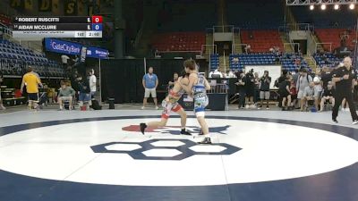 132 lbs Cons. Sub-semis - Robert Ruscitti, Illinois vs Aidan McClure, Illinois