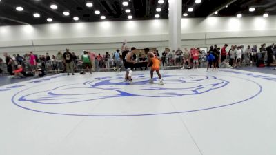 150 lbs Cons. Round 2 - Davian Hall, IL vs Roman Morgan, AL