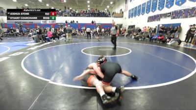 144 lbs 5th Place Match - Joshua Stone, Post Falls vs Stuart Courchaine, West Valley (Spokane)