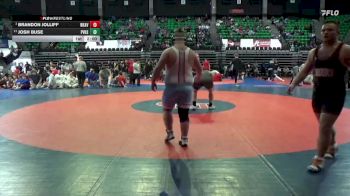 1A-4A 285 1st Place Match - Brandon Jolliff, Weaver vs Josh Buse, Pleasant Valley