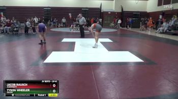 JV-6 lbs Quarterfinal - Tyson Wheeler, Solon vs Jacob Rausch, Alburnett