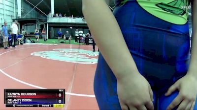 163 lbs Round 3 (8 Team) - Isabella Wenzel, Missouri vs Kennleigh Hoffman, New York