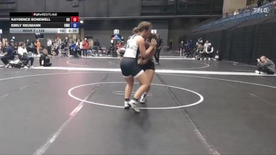 138 lbs Champ. Round 1 - Kaydence Bonewell, Ottawa University vs Emily Neumann, Central Methodist University