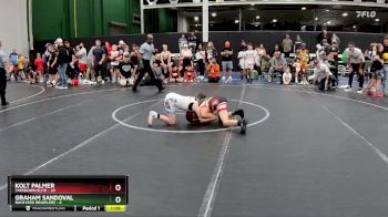 72 lbs Semis (4 Team) - Kolt Palmer, Takedown Elite vs Graham Sandoval, Backyard Brawlers