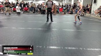 120 lbs Round 2 (4 Team) - Braiden Weaver, Team Shutt GT vs Ben DiCocco, Flickr Boyz Batarangs