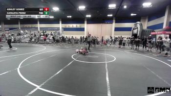 109 lbs Quarterfinal - Ashley Gomez, Imperial vs Cataleya Perez, Poway Elite