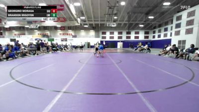 157 lbs Round 2 (10 Team) - Georgino Moraga, St. Ambrose University vs Brandon Irigoyen, Lindsey Wilson (Ky.)