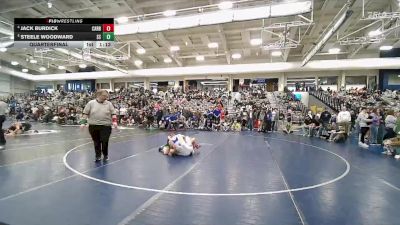 157 lbs Quarterfinal - Steele Woodward, South Summit vs Jack Burdick, Carbon
