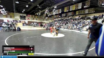 160 lbs Champ. Round 2 - Thomas Cho, Mission Hills vs Rocco Clark, Del Oro