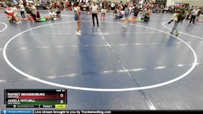 130 lbs Cons. Round 2 - Akeela Mitchell, New Mexico vs Ramsey Brandenburg, Wisconsin