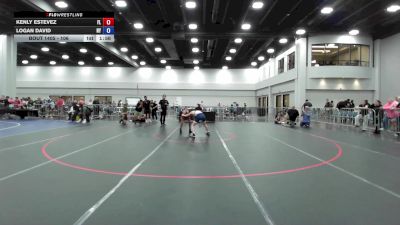 106 lbs Cons. Round 3 - Kenly Estevez, FL vs Logan David, NY