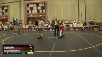 110 lbs Round 1 (6 Team) - Stephen Patterson, Steel Valley Renegades vs Amari Vann, Orchard South