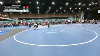 165 lbs Cons. Round 3 - Samson Avakyants,, Foothill vs Clay Ghisletta, Damonte Ranch