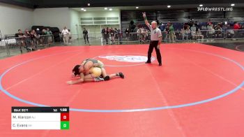 113 lbs Round Of 64 - Marco Alarcon, NJ vs Cole Evans, OH